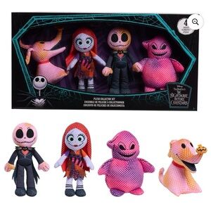 DISNEY Nightmare Before Christmas Jack Zero Sally Oogie Boogie 8in Plush. NEW